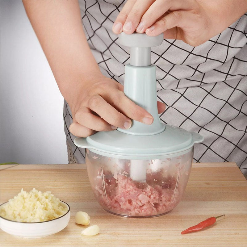 Manual Food Chopper Hand-Press 1.5 Liter