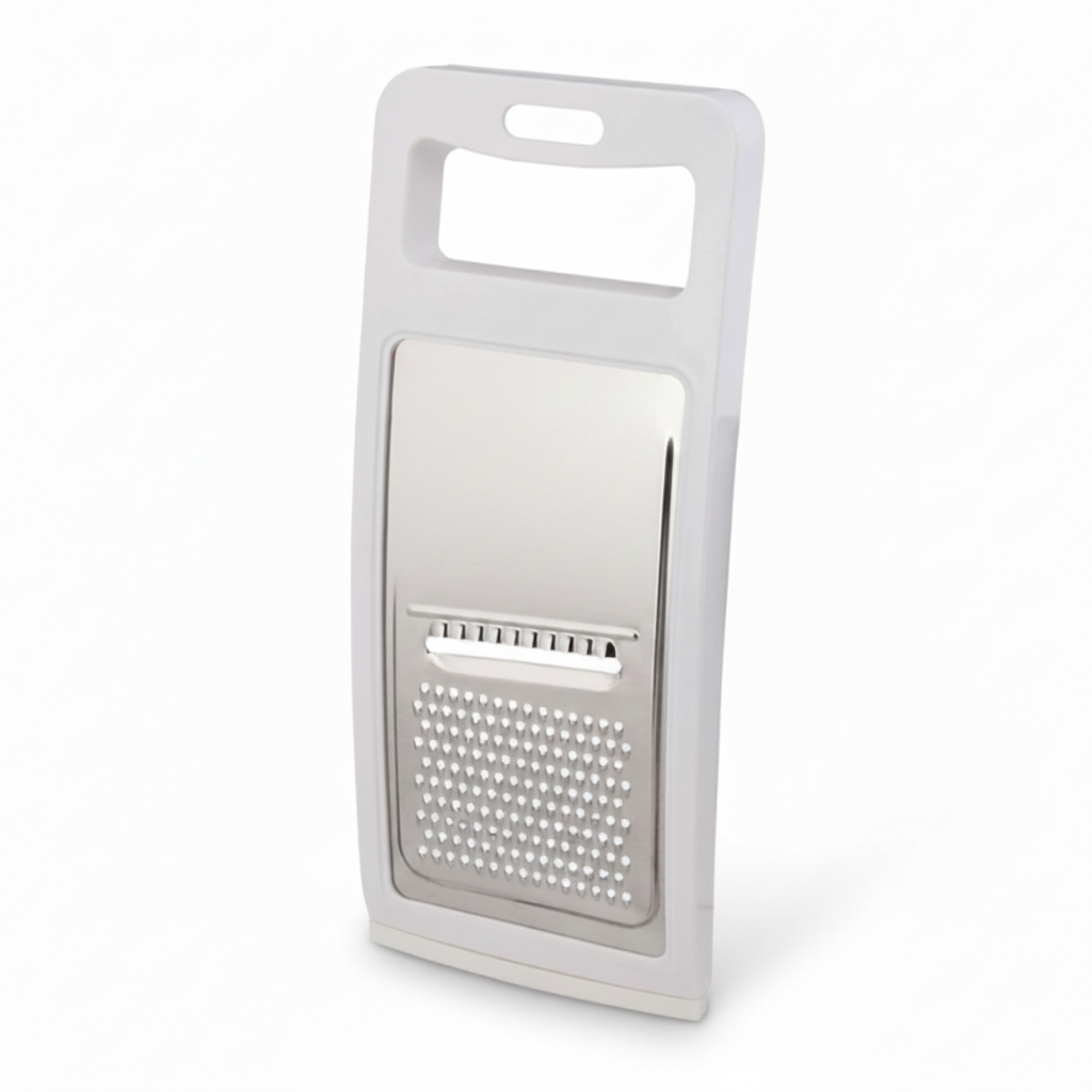 Stainless Steel Flat Grater — 3-Way Multi-Function Cheese & Vegetable Grater