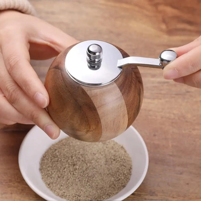 Premium Wooden Pepper & Spice Grinder